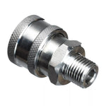 DP Pro 1/4 in lynkobling M Quick Connect rustfrit stål