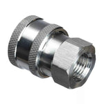 DP Pro 1/4 in lynkobling F Quick Connect rustfrit stål til MTM Hydro