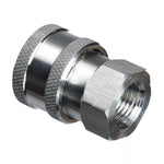 DP Pro 1/4 in lynkobling F Quick Connect rustfrit stål til MTM Hydro