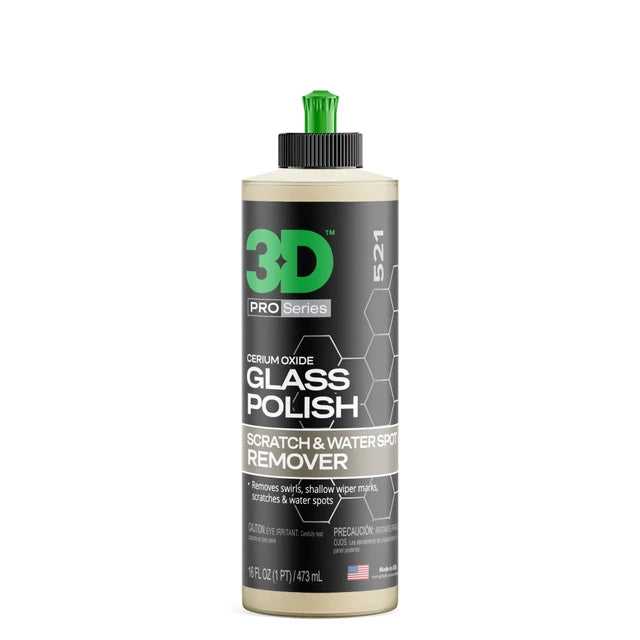 3D Glass Polish 521 – Glaspolermiddel 473 ml