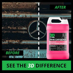 3d pink car wash soap