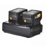 ShineMate Hurtig Oplader Dual Channel Til 18V Batterier
