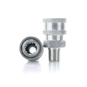 DP Pro 1/4 in lynkobling M Quick Connect rustfrit stål