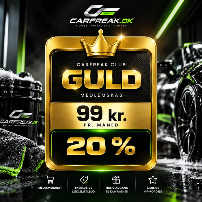 Carfreak Club Guld medlemskab
