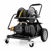Active Wash Cart & Hose Reel – Mobil vaskevogn med slangeoprul