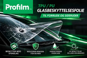 Profilm EXW 75 – Beskyttelsesfilm til forrude
