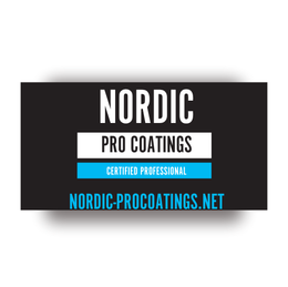 Nordic Pro Coatings banner 100x50 cm
