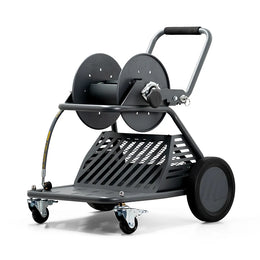 Active Wash Cart & Hose Reel – Mobil vaskevogn med slangeoprul