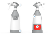 IK HC TR 1 Sprayflaske 1L | Til Fælgrens & Tjærefjerner
